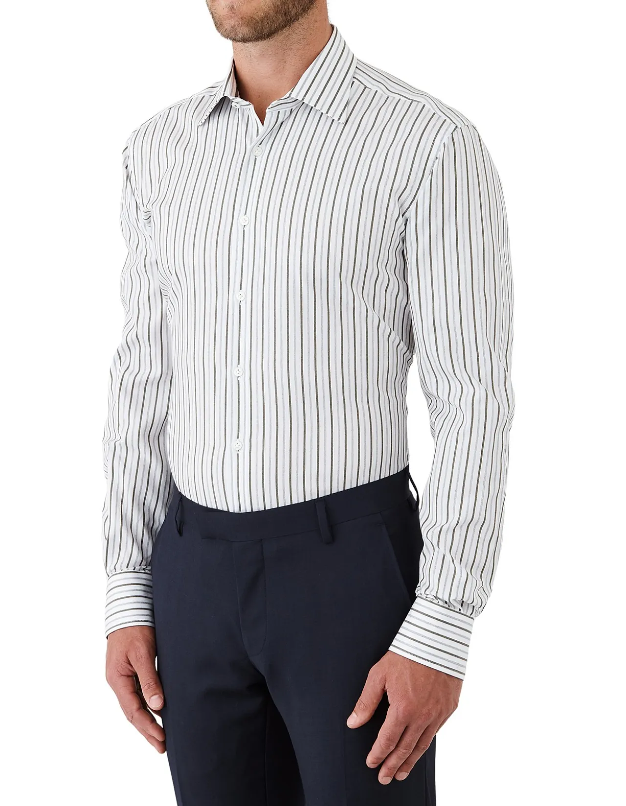 Multi-Colour PIN StripeD Shirt