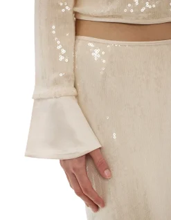 NADINE SEQUIN SKIRT