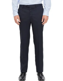 Navy Blue Lightweight Wool Suit