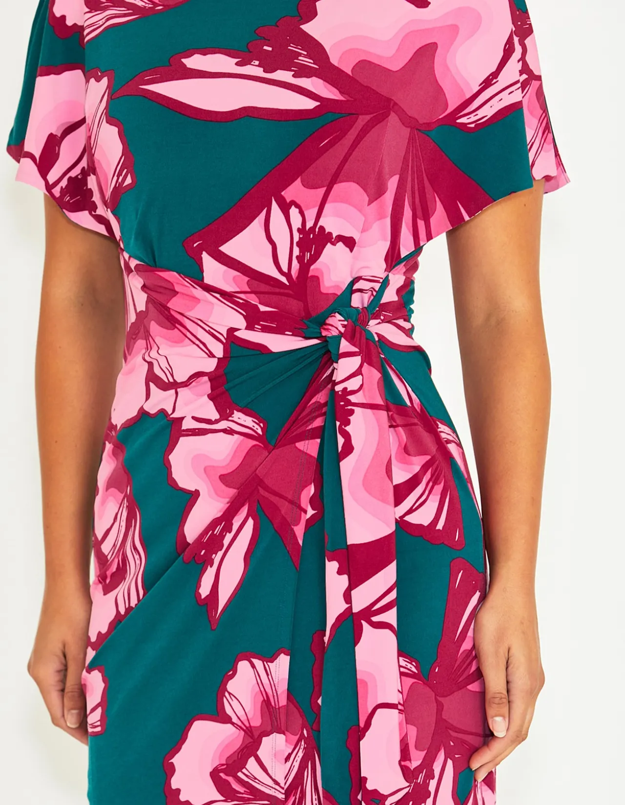 NERA JUNIPER JERSEY DRESS