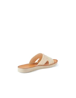 Nevey Versatile Leather Flat Sandal