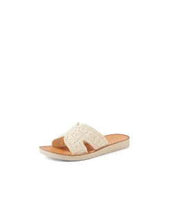 Nevey Versatile Leather Flat Sandal