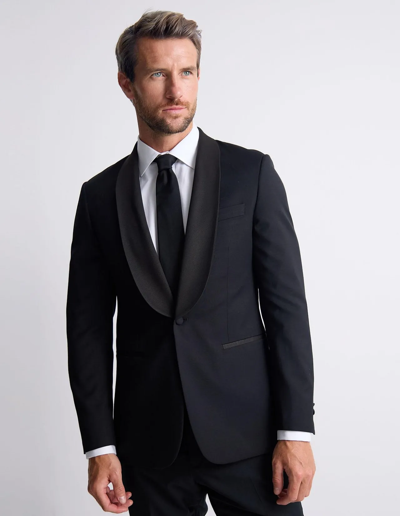 NEW DINNER SUIT JACKET WITH SHAWL