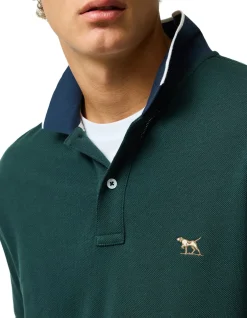 NEW LYNN SPORTS FIT POLO - FOREST