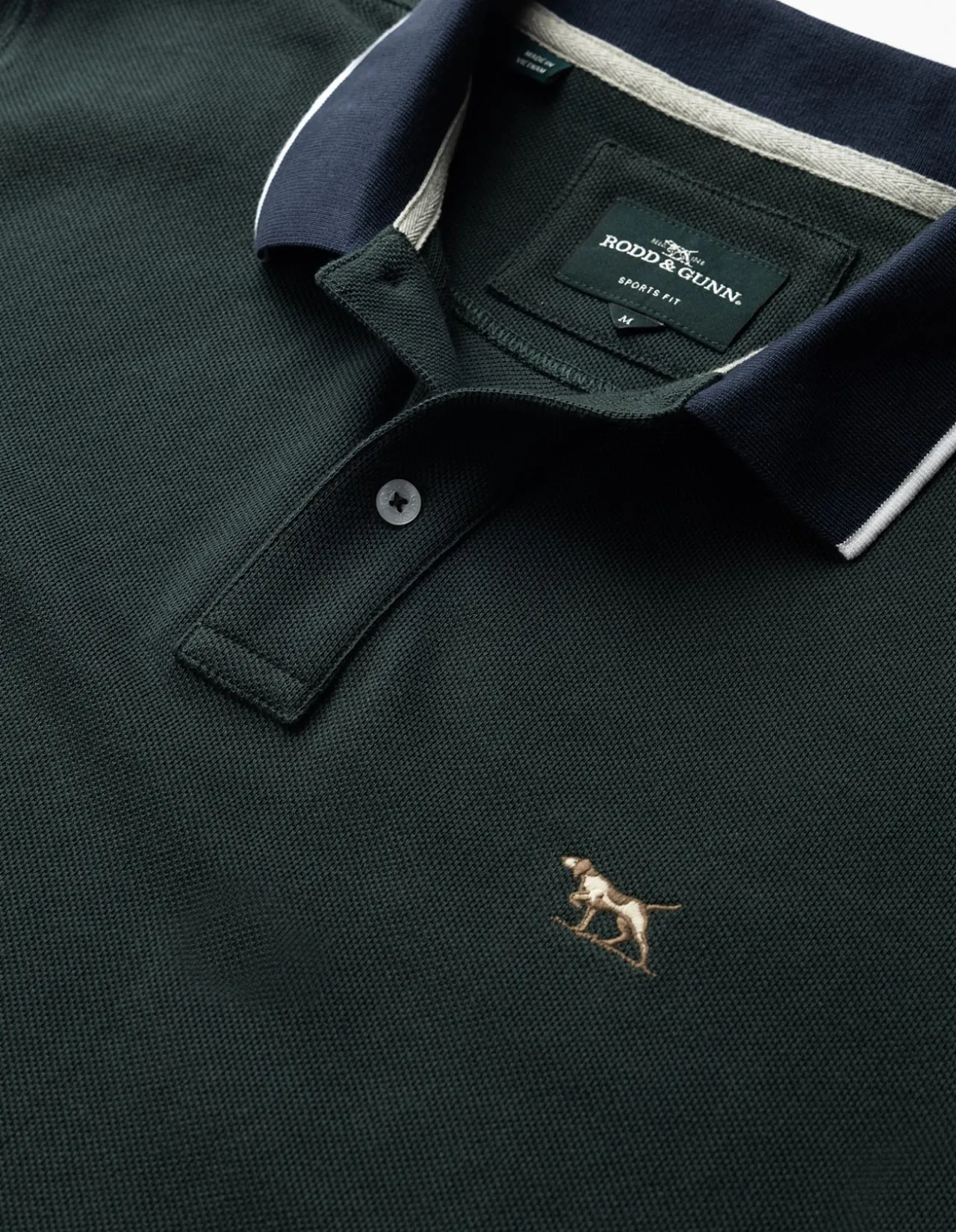 NEW LYNN SPORTS FIT POLO - FOREST