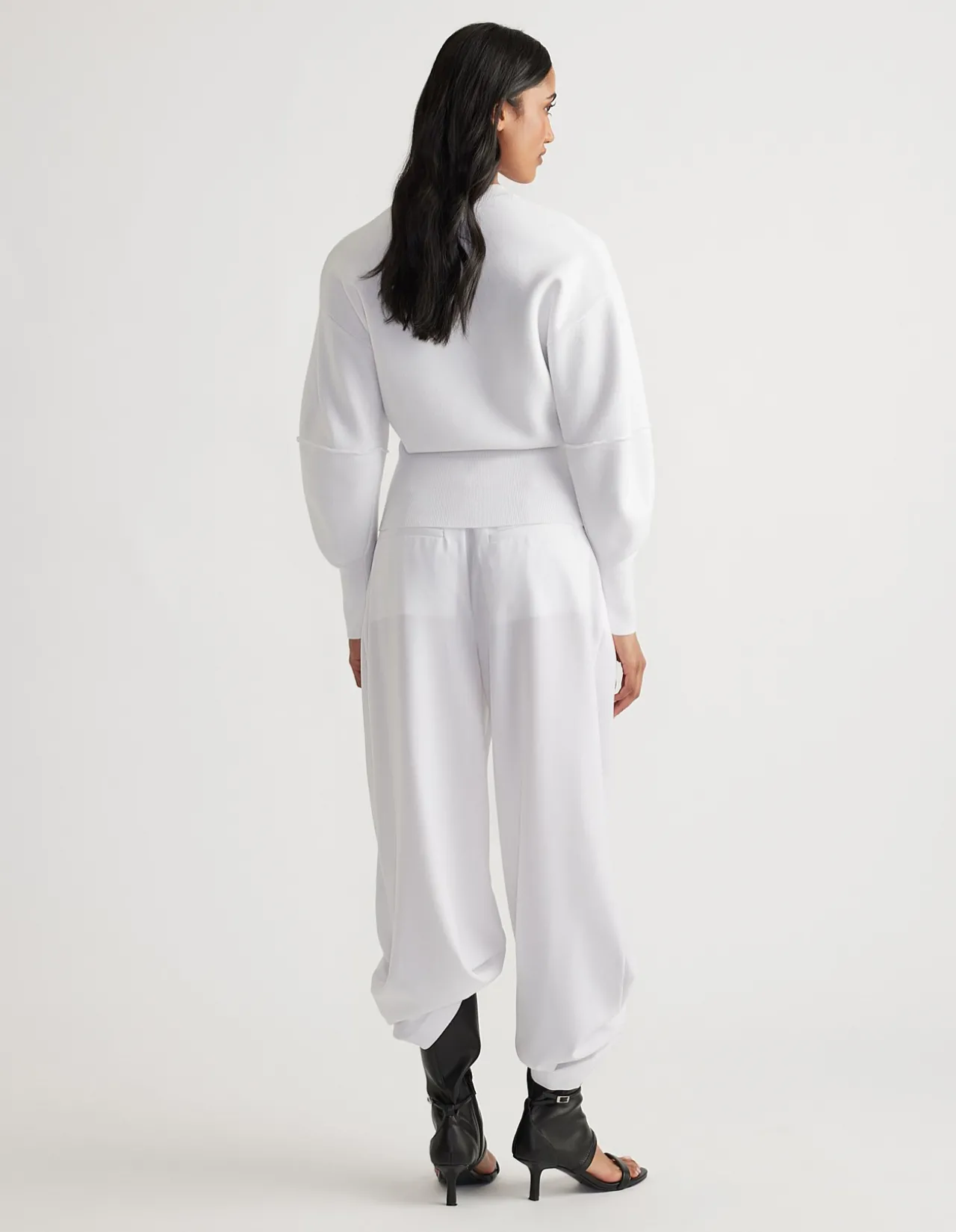 Nina Structured High Neck Knit Jumper