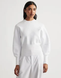 Nina Structured High Neck Knit Jumper