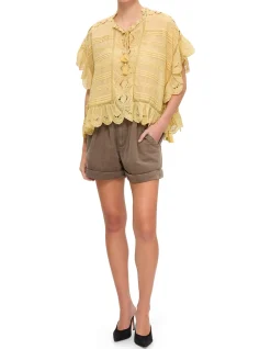 NIRMA PAPER BAG WAIST SHORTS