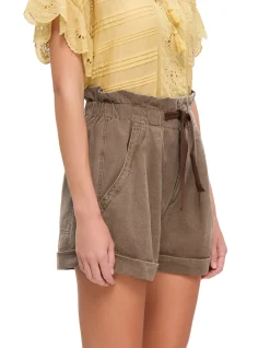 NIRMA PAPER BAG WAIST SHORTS