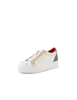 Nisshaly Studded Stripe Detail Trainers