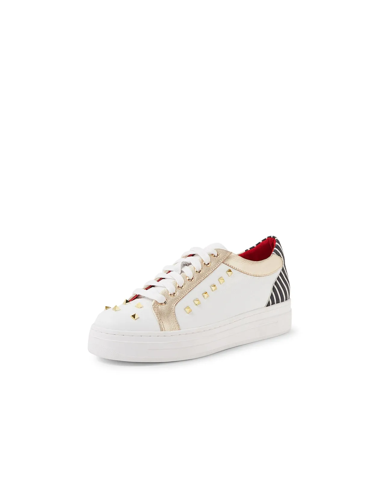 Nisshaly Studded Stripe Detail Trainers