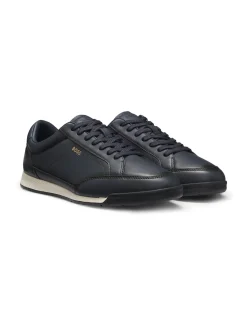 Nitan Smooth Leather Low Profile Trainers