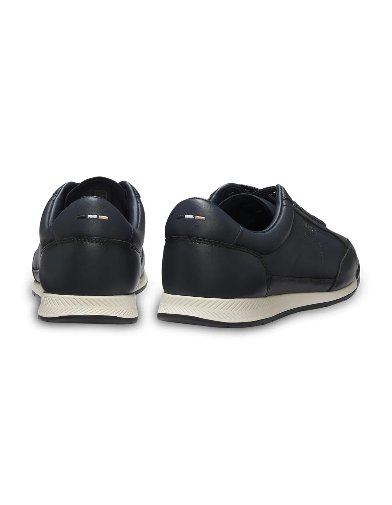 Nitan Smooth Leather Low Profile Trainers