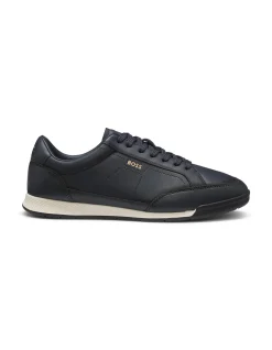 Nitan Smooth Leather Low Profile Trainers