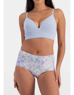 NO PANTY LINE PROMISE MICROFIBRE PRINT FULL BRIEF