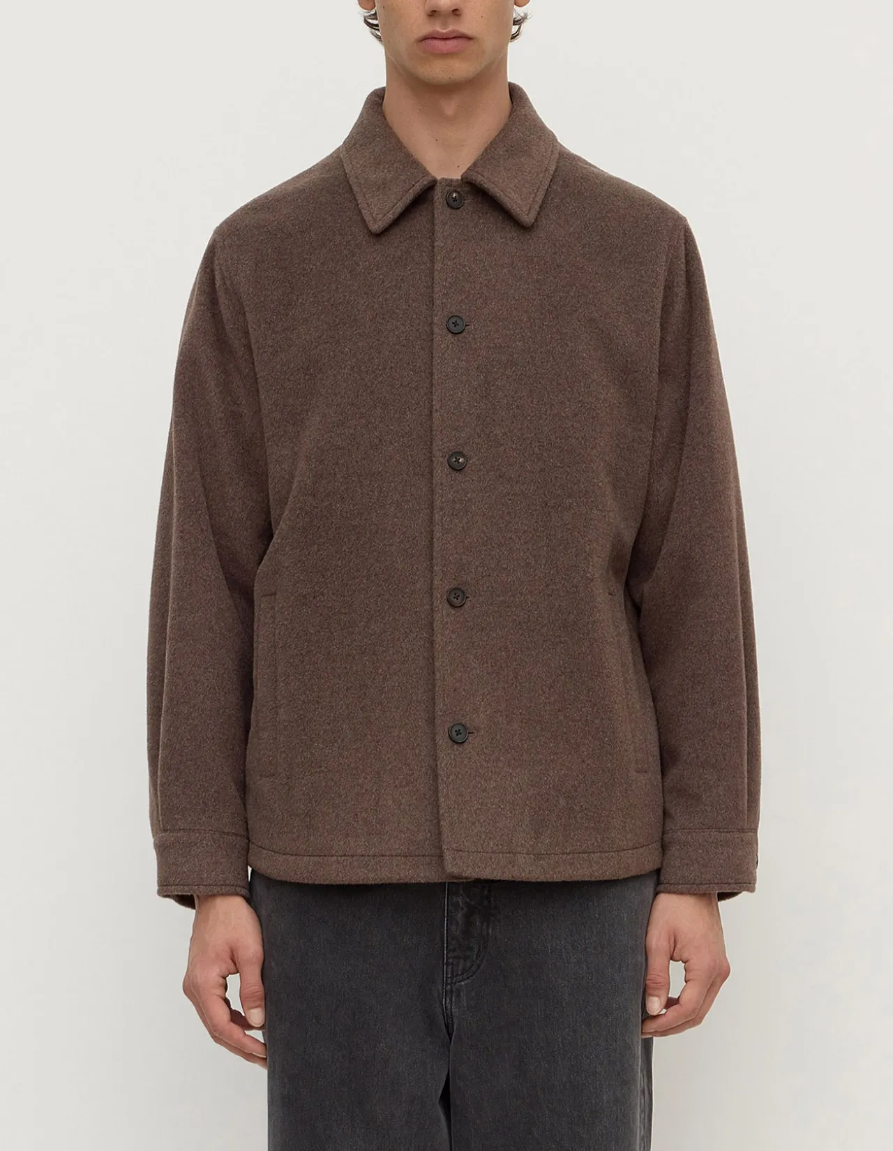 Noah Wool Jacket Cocoa Marle
