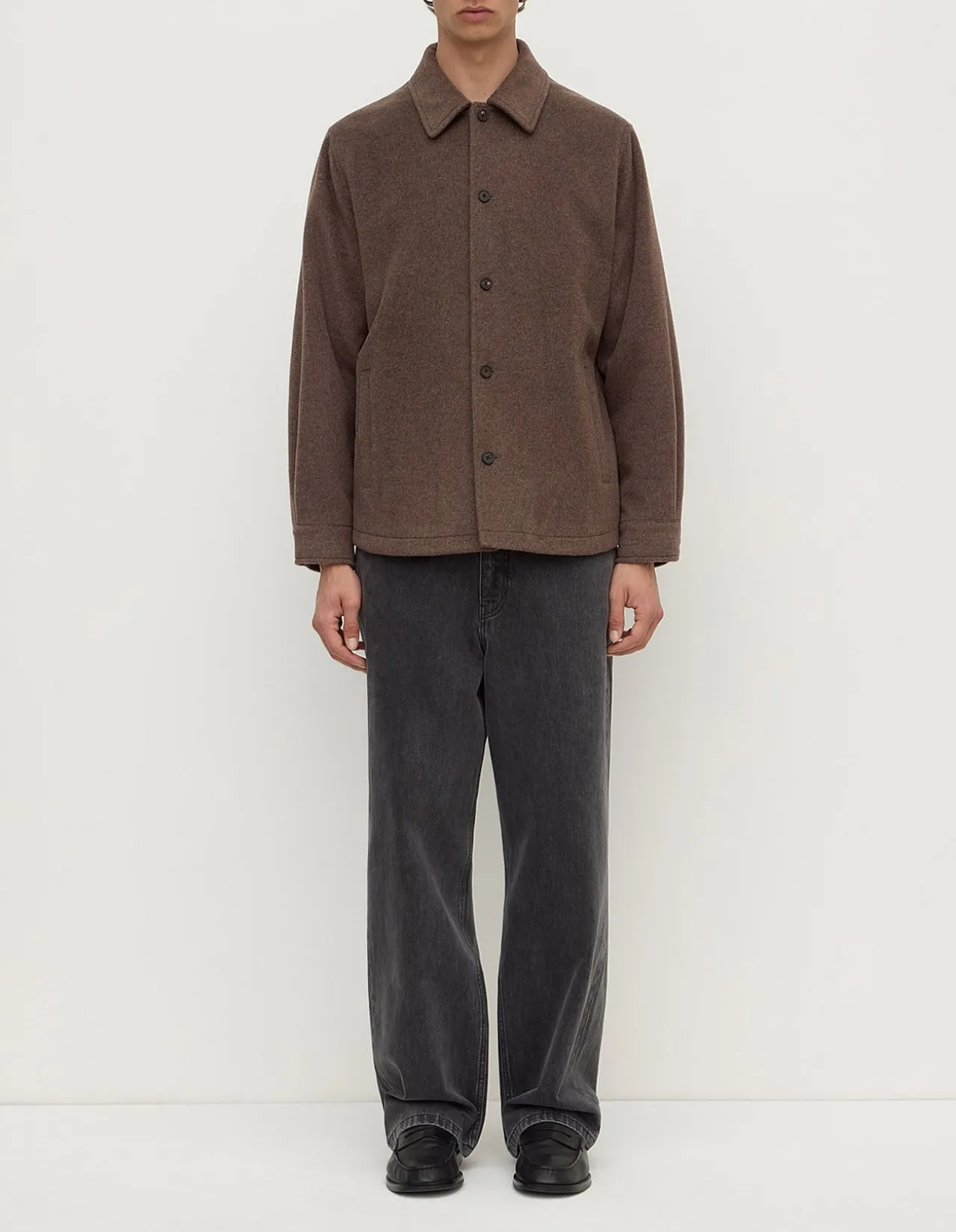 Noah Wool Jacket Cocoa Marle
