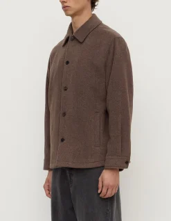 Noah Wool Jacket Cocoa Marle