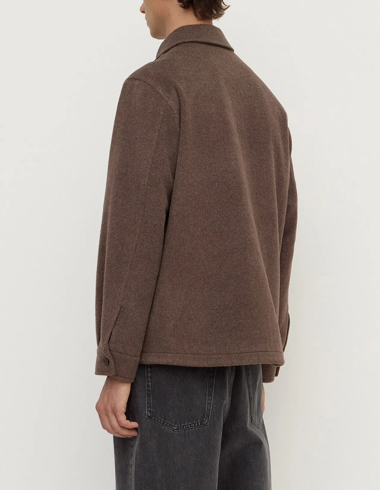 Noah Wool Jacket Cocoa Marle