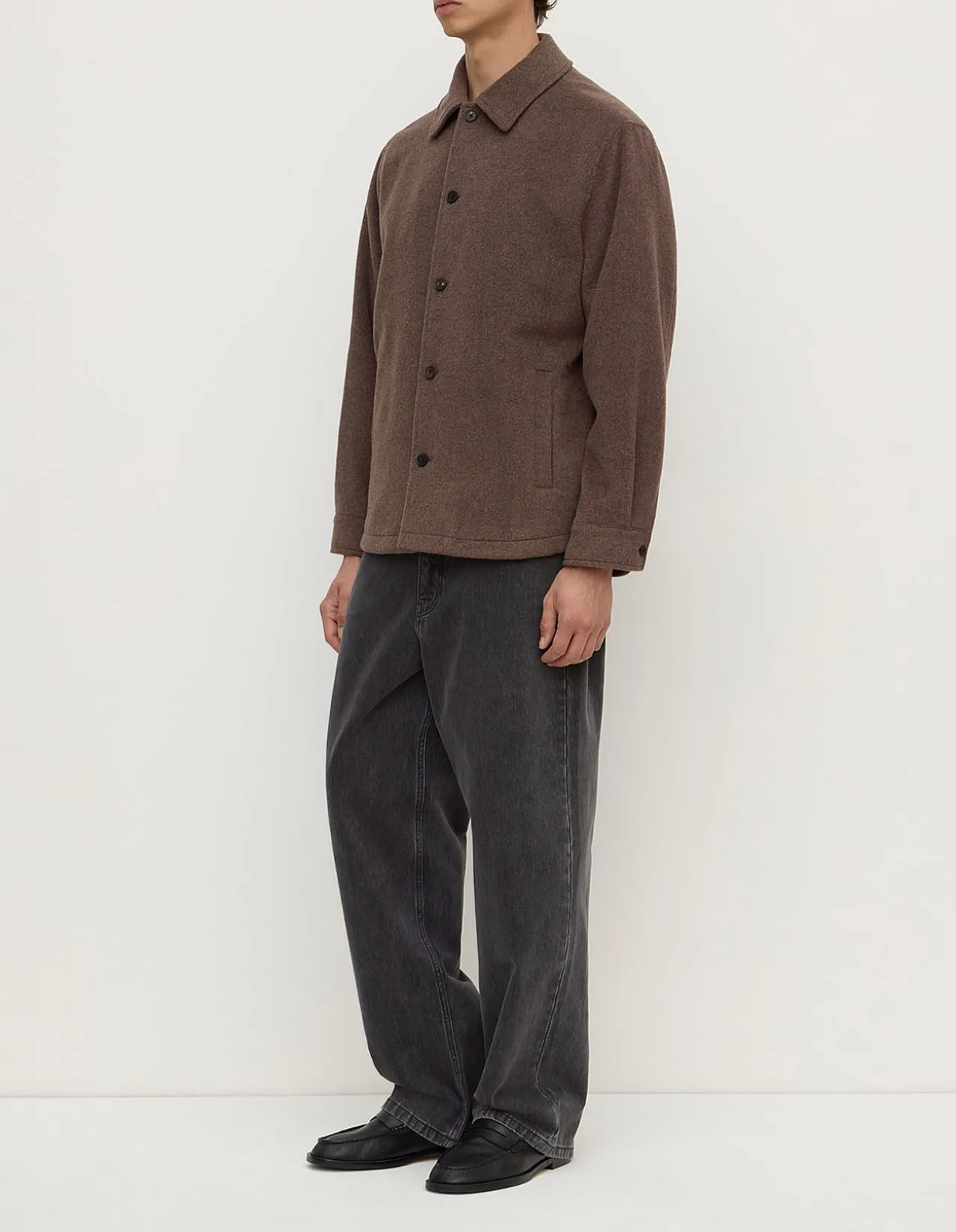 Noah Wool Jacket Cocoa Marle