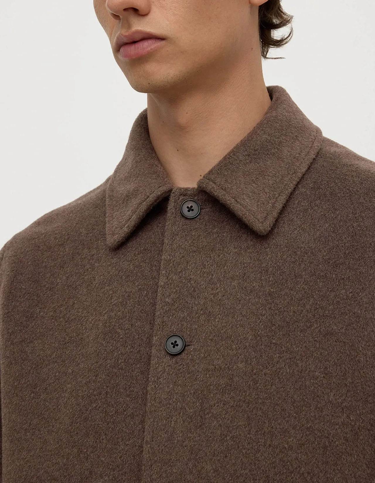 Noah Wool Jacket Cocoa Marle