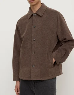 Noah Wool Jacket Cocoa Marle