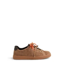NOBLE MI LT CHOC CHOC SUEDE LEATHER