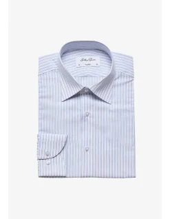 NORRIS FORMAL SHIRT - BLUE STRIPE