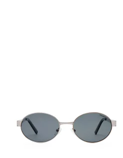 NORWOOD GREY OVAL SUNGLASSES