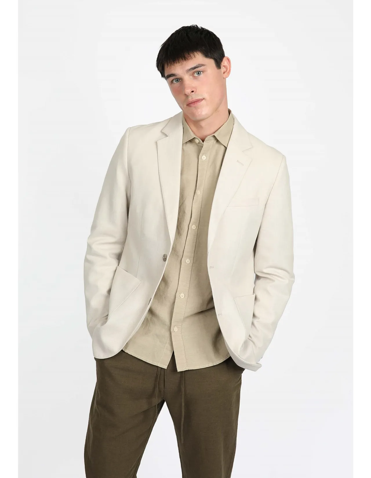 NOTCH LAPEL BLAZER