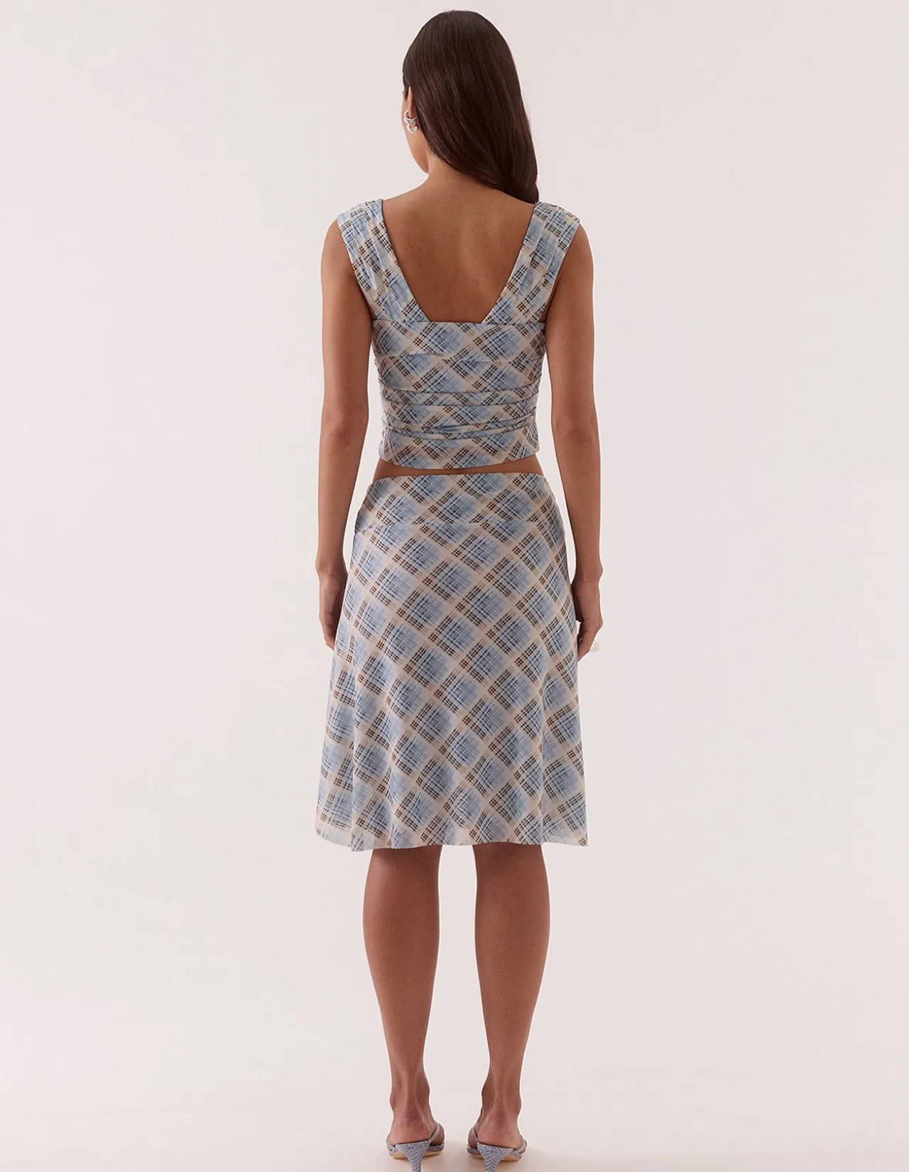 NOVALYN PLAID SKIRT