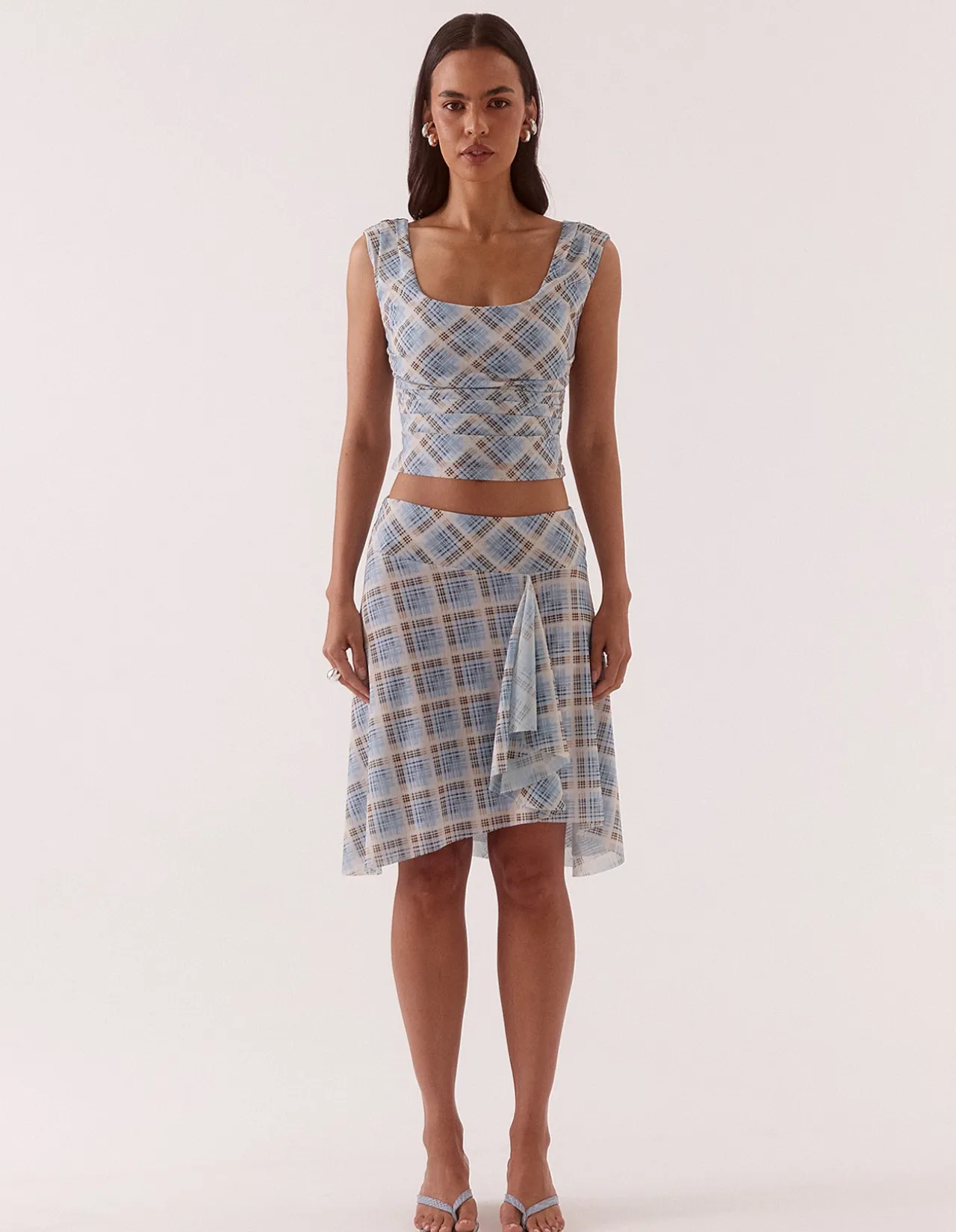 NOVALYN PLAID SKIRT