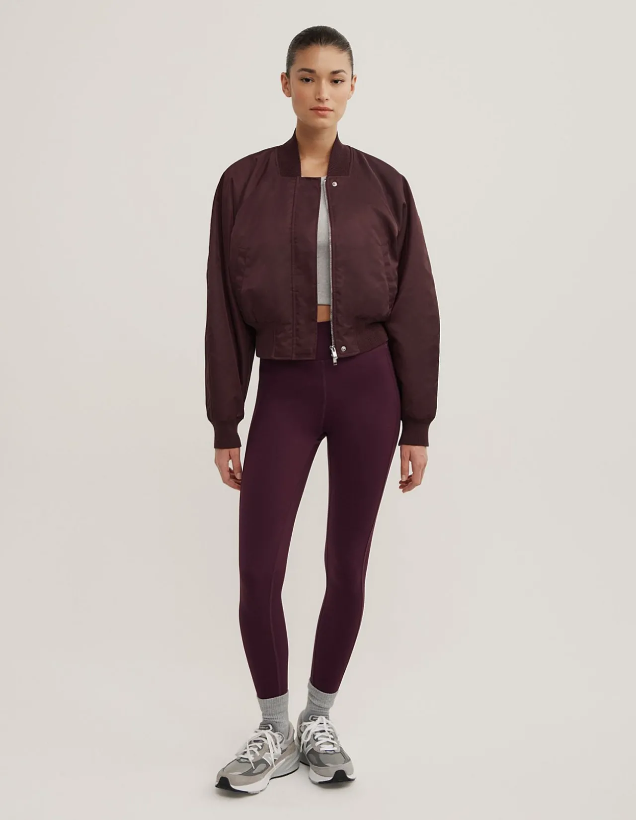 Nylon Bomber Jacket