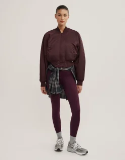 Nylon Bomber Jacket