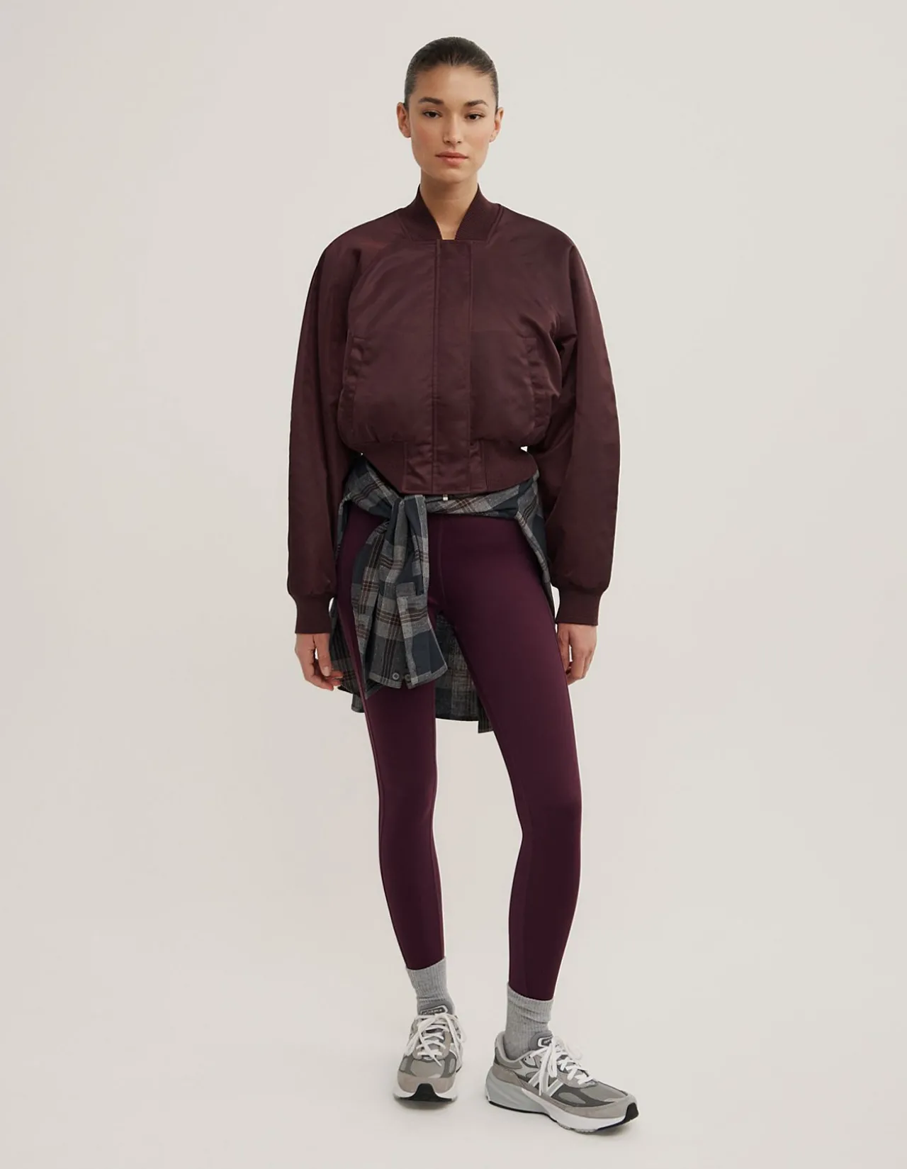 Nylon Bomber Jacket