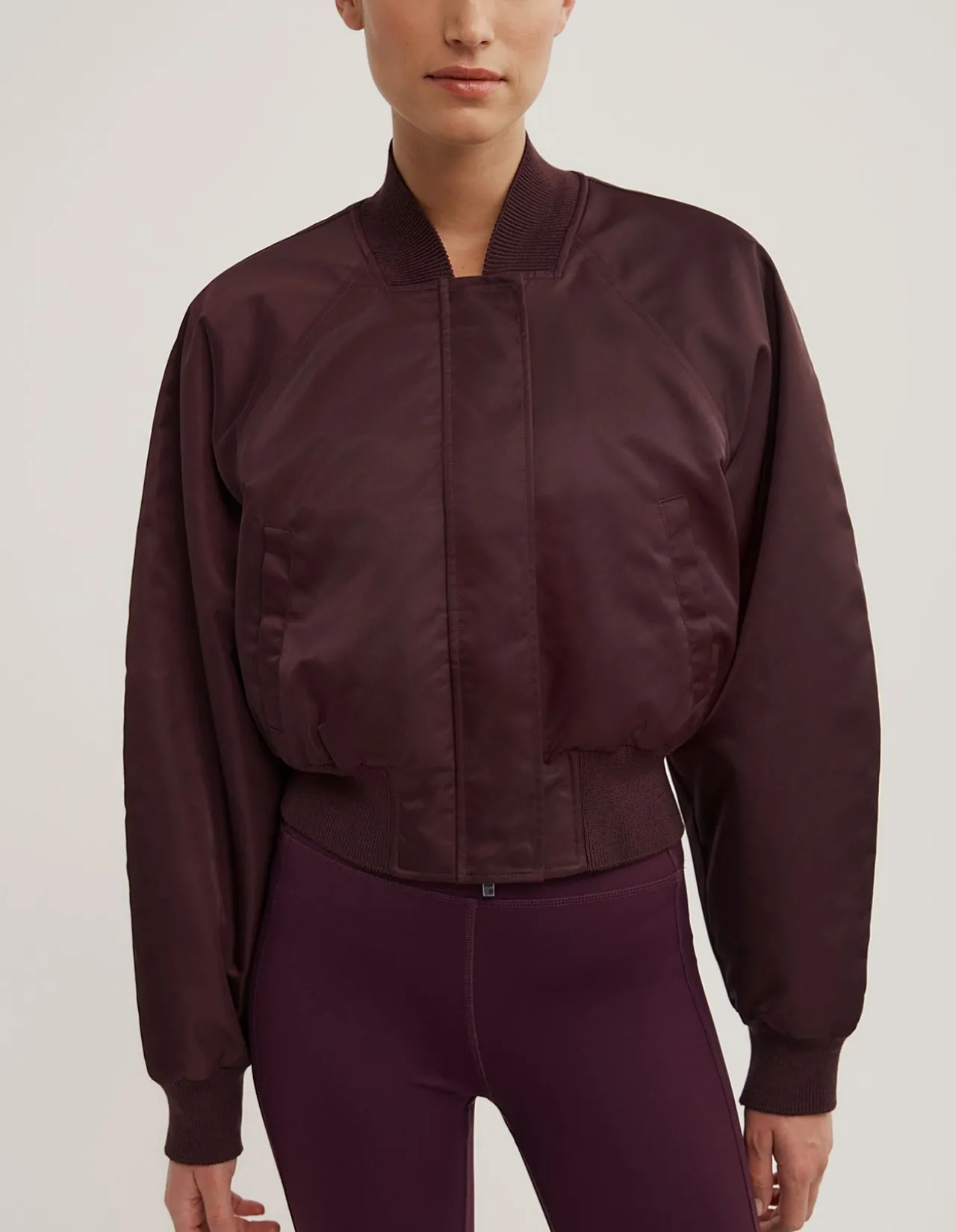 Nylon Bomber Jacket