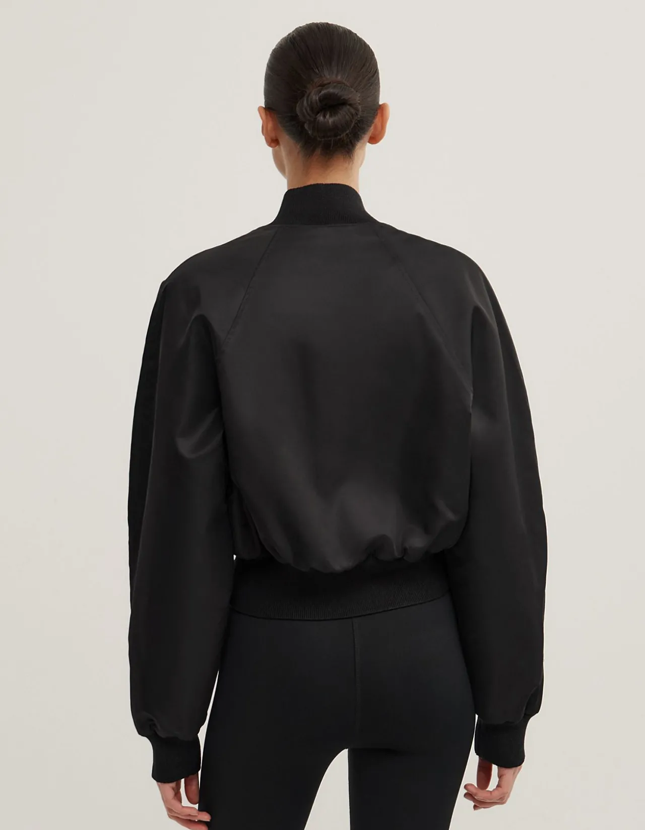 Nylon Bomber Jacket