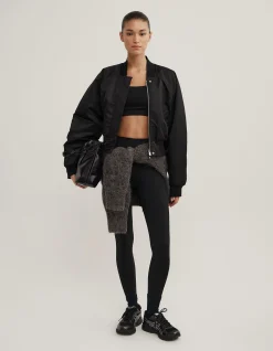 Nylon Bomber Jacket