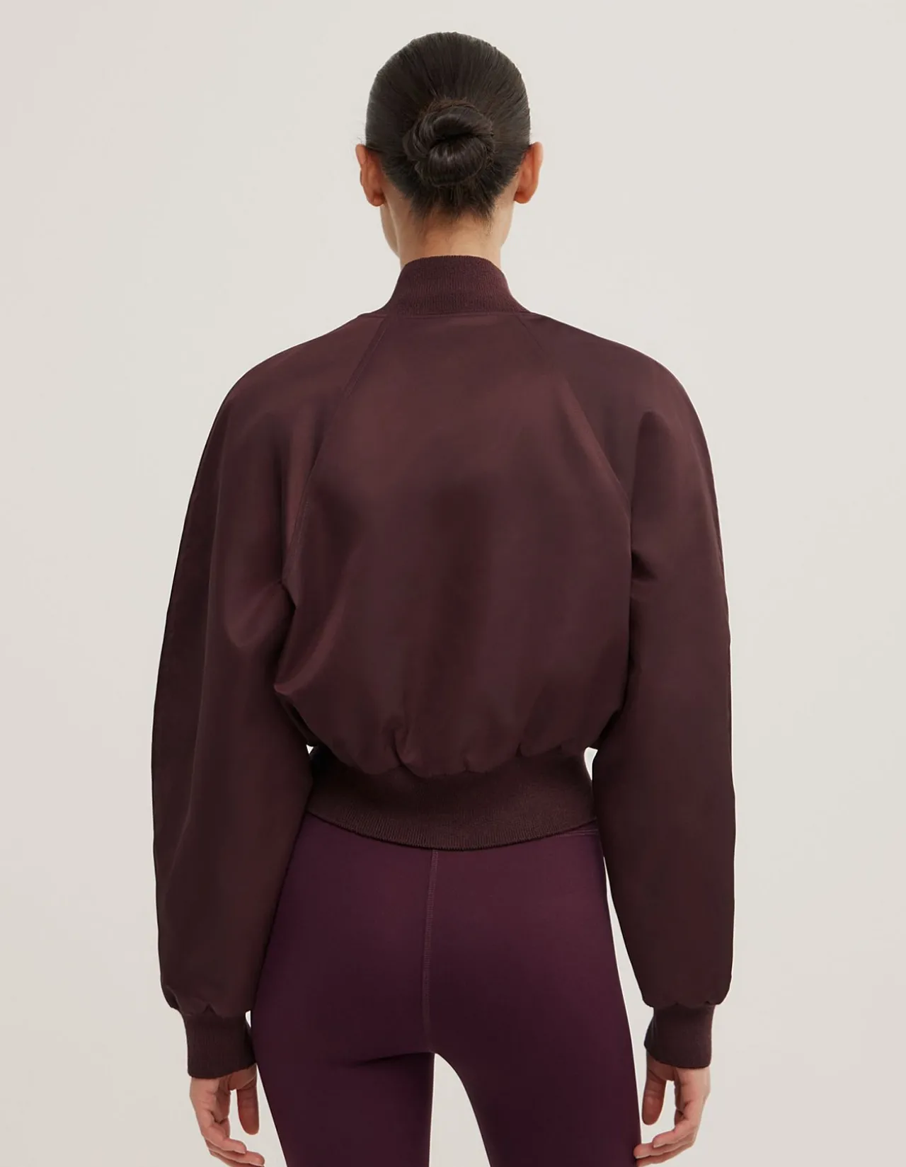 Nylon Bomber Jacket