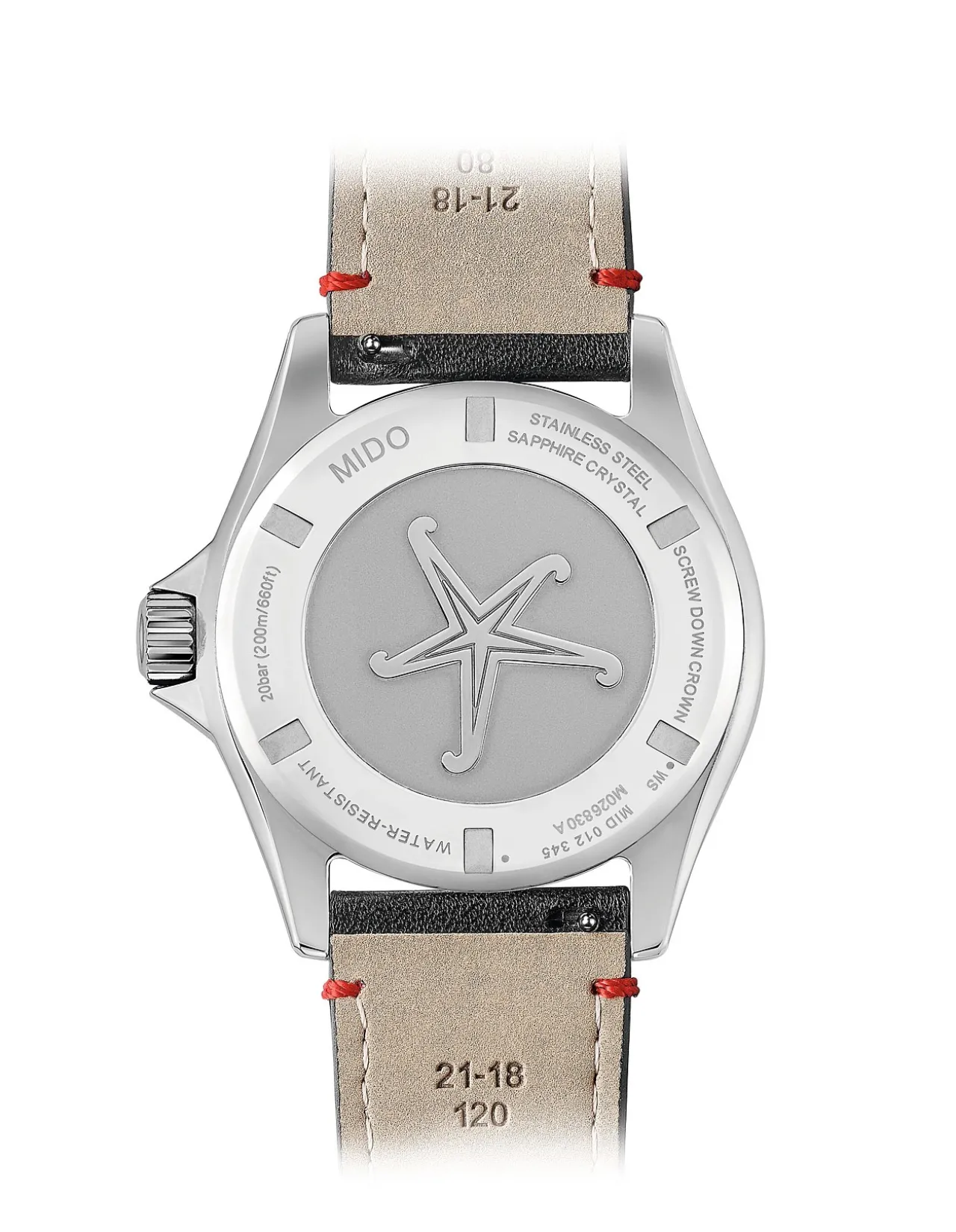 Ocean Star Worldtimer Stainless Steel White Dial