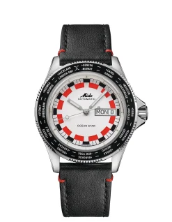Ocean Star Worldtimer Stainless Steel White Dial