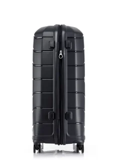 Oc2Lite 75cm Expandable Large Suitcase Black