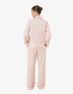 OCTAVIA COTTON STRIPED PJ SET