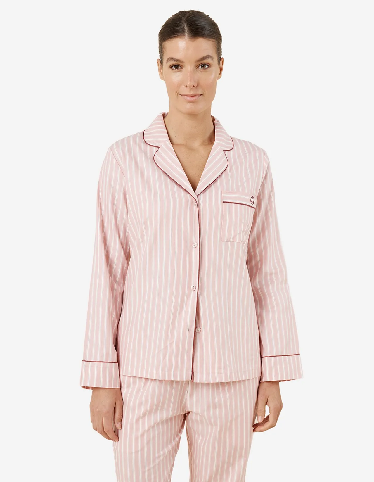 OCTAVIA COTTON STRIPED PJ SET
