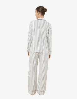 OCTAVIA COTTON STRIPED PJ SET