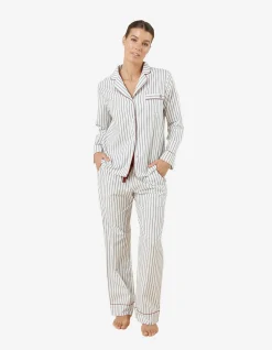 OCTAVIA COTTON STRIPED PJ SET
