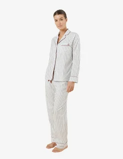OCTAVIA COTTON STRIPED PJ SET