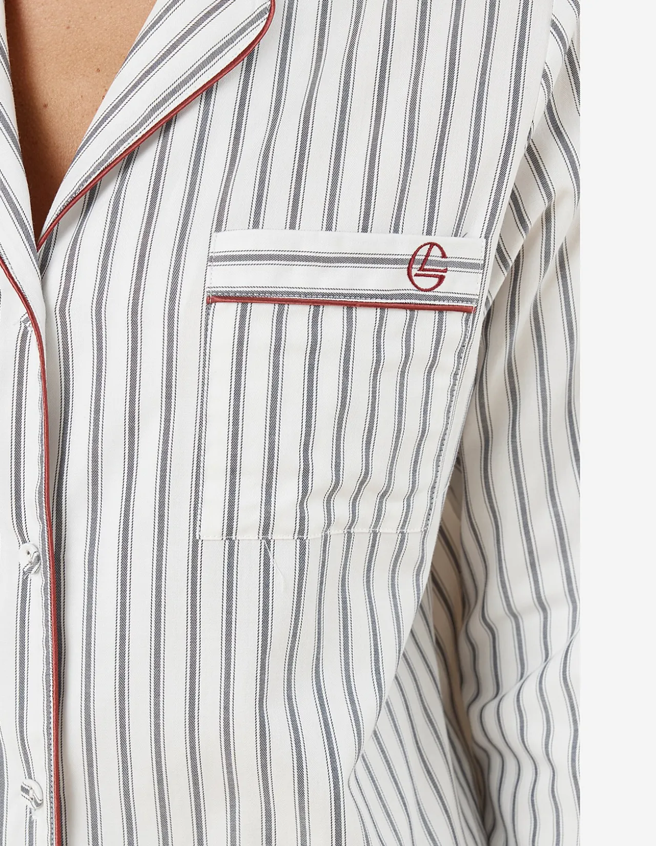 OCTAVIA COTTON STRIPED PJ SET