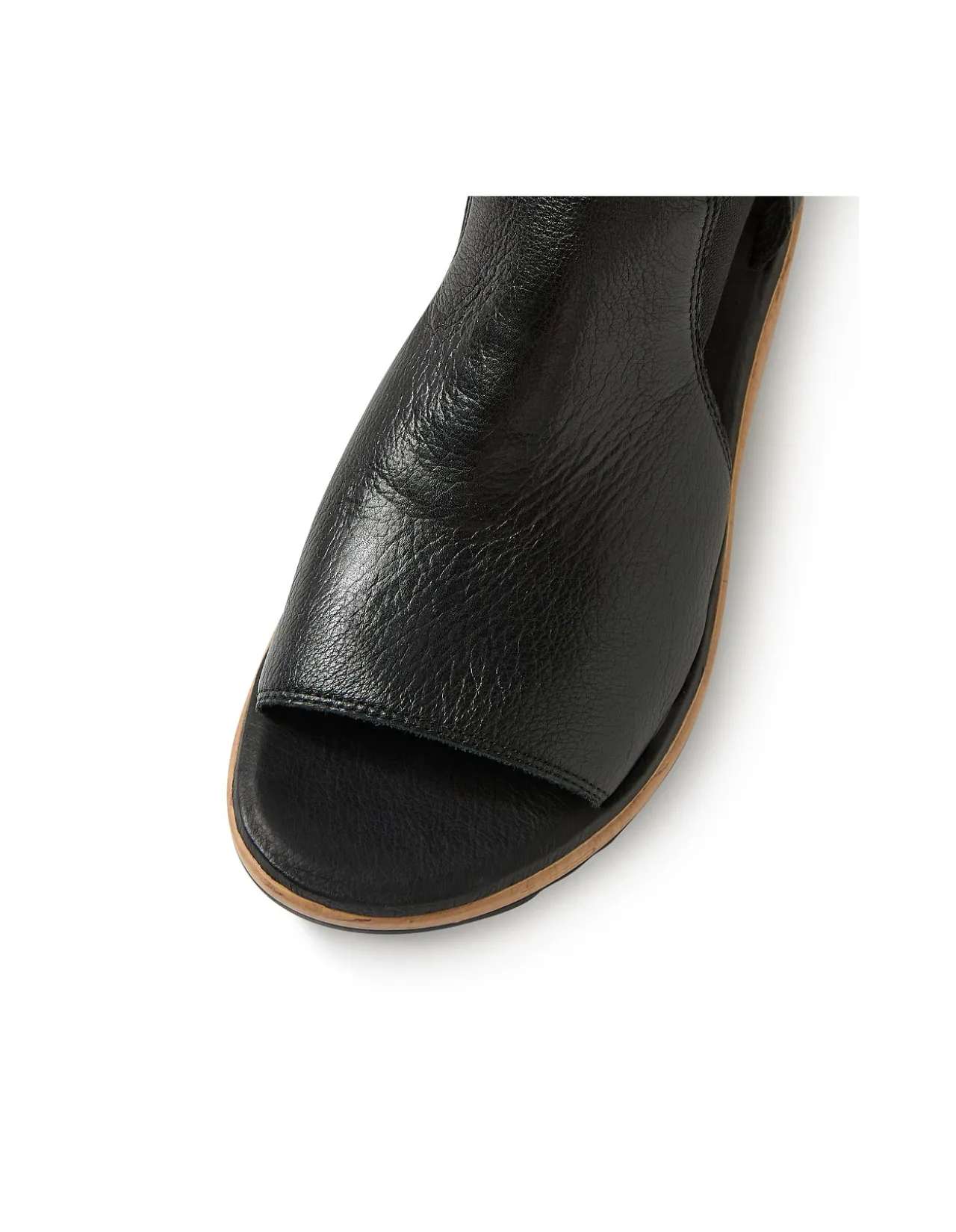 Oddat Elastic Strap Peep Toe Sandals