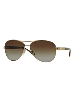 Oliver Polarised Brown Gradient Pilot Sunglasses